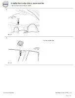 Предварительный просмотр 21 страницы Volvo 31316789 Installation Instructions, Accessories