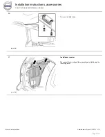 Preview for 22 page of Volvo 31316789 Installation Instructions, Accessories