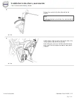 Preview for 25 page of Volvo 31316789 Installation Instructions, Accessories