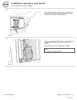 Предварительный просмотр 28 страницы Volvo 31316789 Installation Instructions, Accessories