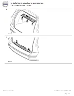 Предварительный просмотр 33 страницы Volvo 31316789 Installation Instructions, Accessories