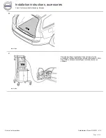 Preview for 34 page of Volvo 31316789 Installation Instructions, Accessories