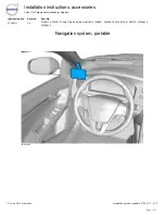 Volvo 31330112 Installation Instructions Manual preview