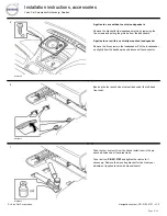 Preview for 6 page of Volvo 31330177 Installation Instructions, Accessories