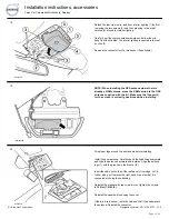 Preview for 11 page of Volvo 31330177 Installation Instructions, Accessories