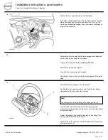 Preview for 25 page of Volvo 31330177 Installation Instructions, Accessories