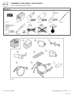 Preview for 2 page of Volvo 31330986 Installation Instructions Manual