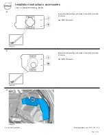 Preview for 30 page of Volvo 31330986 Installation Instructions Manual