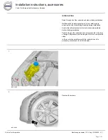 Предварительный просмотр 3 страницы Volvo 31359433 Installation Instructions Manual