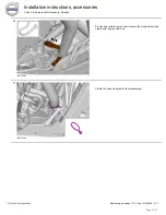 Preview for 21 page of Volvo 31359433 Installation Instructions Manual