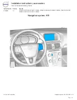 Volvo 31373227 Installation Instructions Manual preview