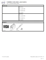 Preview for 2 page of Volvo 31373809 Installation Instructions Manual