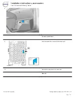 Preview for 7 page of Volvo 31373809 Installation Instructions Manual