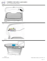 Preview for 9 page of Volvo 31373809 Installation Instructions Manual