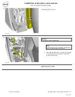 Preview for 38 page of Volvo 31399352 Installation Instructions Manual