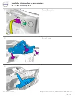 Предварительный просмотр 37 страницы Volvo 31399561 Installation Instructions Manual