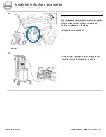 Предварительный просмотр 56 страницы Volvo 31428061 Installation Instructions Manual