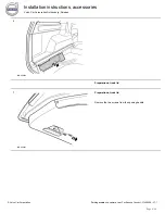 Предварительный просмотр 6 страницы Volvo 31428062 Installation Instructions, Accessories