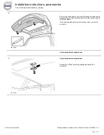 Предварительный просмотр 8 страницы Volvo 31428062 Installation Instructions, Accessories