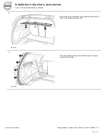 Предварительный просмотр 9 страницы Volvo 31428062 Installation Instructions, Accessories