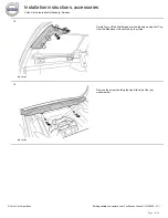 Предварительный просмотр 10 страницы Volvo 31428062 Installation Instructions, Accessories