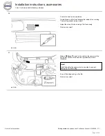 Предварительный просмотр 16 страницы Volvo 31428062 Installation Instructions, Accessories