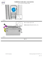 Preview for 5 page of Volvo 31454379 Installation Instructions, Accessories