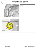 Preview for 12 page of Volvo 31454379 Installation Instructions, Accessories