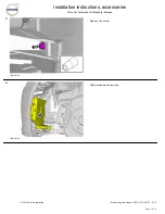 Preview for 14 page of Volvo 31454379 Installation Instructions, Accessories