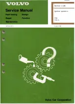 Volvo 819 E Service Manual preview