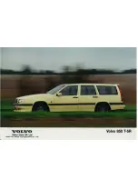 Preview for 1 page of Volvo 850 T-5R Specification