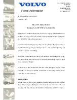 Preview for 2 page of Volvo 850 T-5R Specification