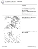 Preview for 3 page of Volvo 8641547 Installation Instructions, Accessories