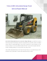 Volvo A30D Service & Repair Manual preview