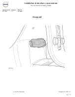 Volvo Alcoguard 30758207 Installation Instructions Manual предпросмотр