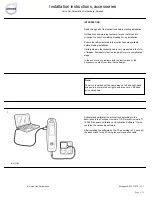 Preview for 3 page of Volvo Alcoguard 30758207 Installation Instructions Manual