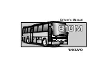 Preview for 1 page of Volvo B10M Driver Manual