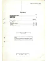 Preview for 3 page of Volvo B27A Service Manual