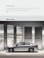 Предварительный просмотр 36 страницы Volvo C70 Brochure & Specs