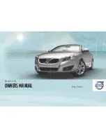 Предварительный просмотр 1 страницы Volvo C70 Owner'S Manual