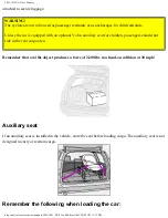 Предварительный просмотр 94 страницы Volvo CROSS COUNTRY 2011 Owner'S Manual