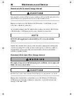 Предварительный просмотр 52 страницы Volvo D11F Operator'S Manual And Maintenance Instructions