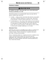 Предварительный просмотр 57 страницы Volvo D11F Operator'S Manual And Maintenance Instructions