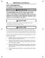 Предварительный просмотр 74 страницы Volvo D11F Operator'S Manual And Maintenance Instructions