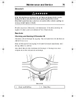 Предварительный просмотр 79 страницы Volvo D11F Operator'S Manual And Maintenance Instructions