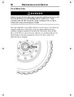 Предварительный просмотр 96 страницы Volvo D11F Operator'S Manual And Maintenance Instructions