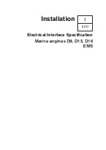 Volvo D13 Installation Manual preview