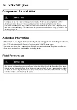 Preview for 20 page of Volvo D13H Driver'S Handbook Manual