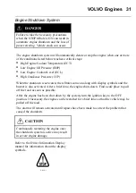 Preview for 37 page of Volvo D13H Driver'S Handbook Manual