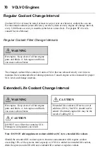 Предварительный просмотр 76 страницы Volvo D13J Driver'S Handbook Manual